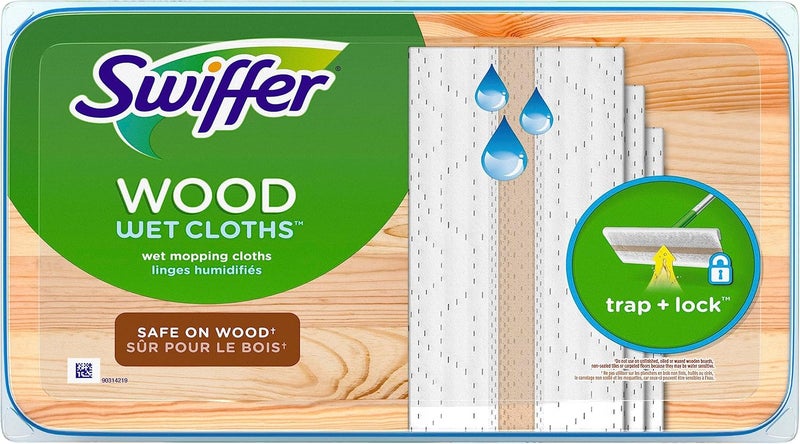 Swiffer Sweeper Wet Wood Floor Mopping cloths, 20 count - Image 2