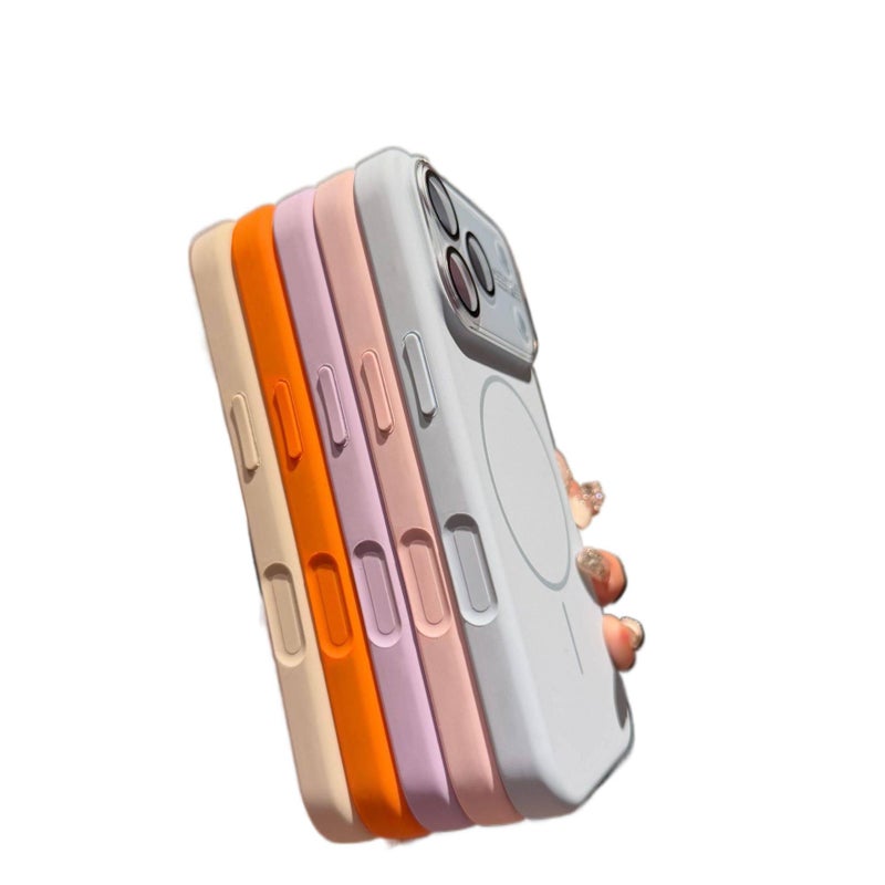 غطاء MagSafe | مقاوم للصدمات لـ iPhone 17 / 17 Air / 17 Pro / 17 Pro Max | حماية من السقوط | مقاومة لبصمات الأصابع | وردي - Image 5