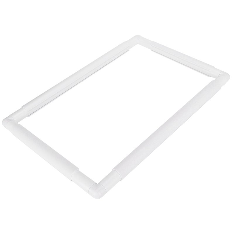 Square Shape Embroidery Frame DIY Hoop Cross Stitch Craft Tool Handhold Rectangle Sewing Supplies17 x 11in - Image 2