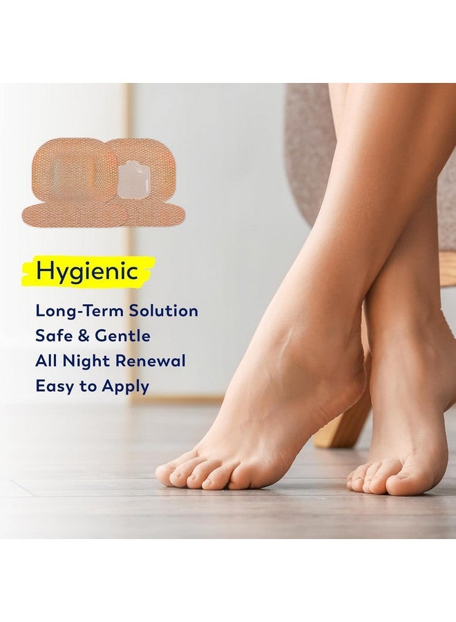 VigorWell Toenail Fungus Treatment Extra Strength Nail Fungus Treatment For Toenail Toe Nail Fungus Treatment Extra Strength Nighttime Fungal Nail Patches & Fungus Nail Treatment Liquid Set (32Patches+15Ml) - Image 3