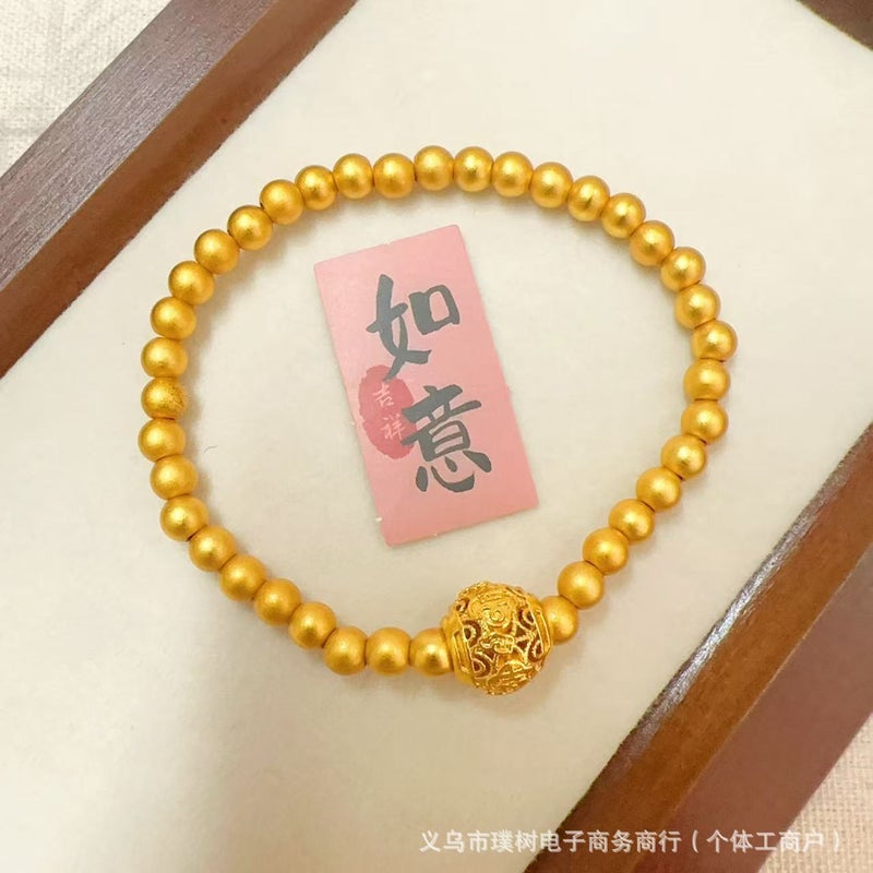 PS Luxury Gold-Plated Bracelet with Star and Moon Charms - Elegant and Versatile Accessory for Women - Image 2