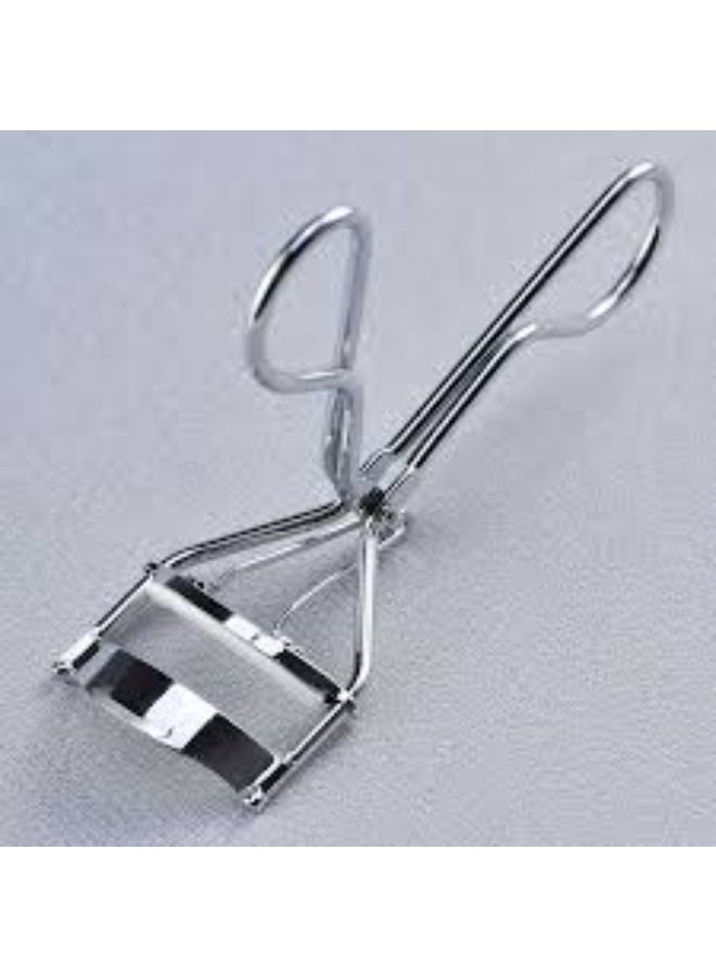 مكبس رموش شهير مصنوع من الفولاذ المقاوم للصدأ باللون الفضي مع مقبض مريح - Image 3