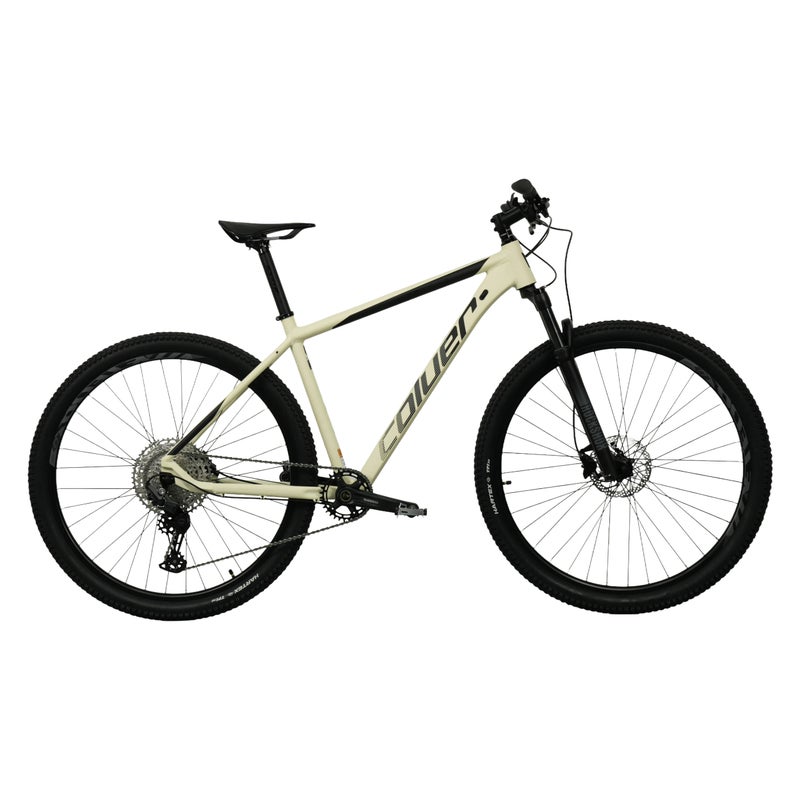 Coluer Pragma 29 Deore 12 (Judy Air) Mountain Bike - Mountain Bike | 29-Inch Wheel Size | Aluminium Frame | Suspension Fork | 1X12 Speed Diverten|Matte Silver - Image 1