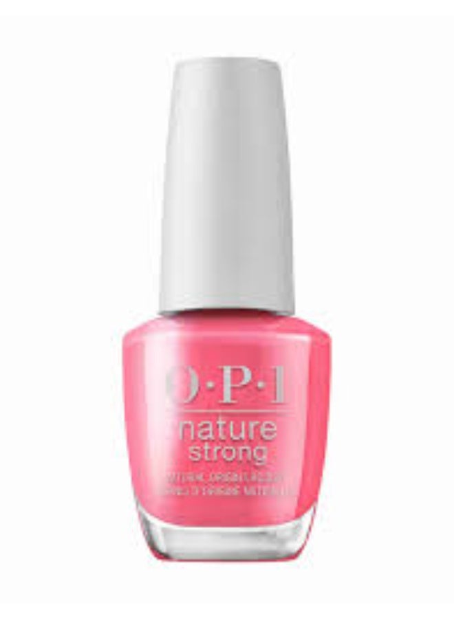 Opi Nature Strong Nail Lacquer Color Big Bloom Energy - Image 1