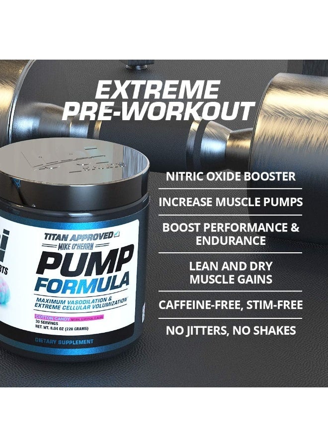 BPI Sports Pump Formula - Mike O’Hearn Titan Series Cotton Candy, 30 Servings - Image 3
