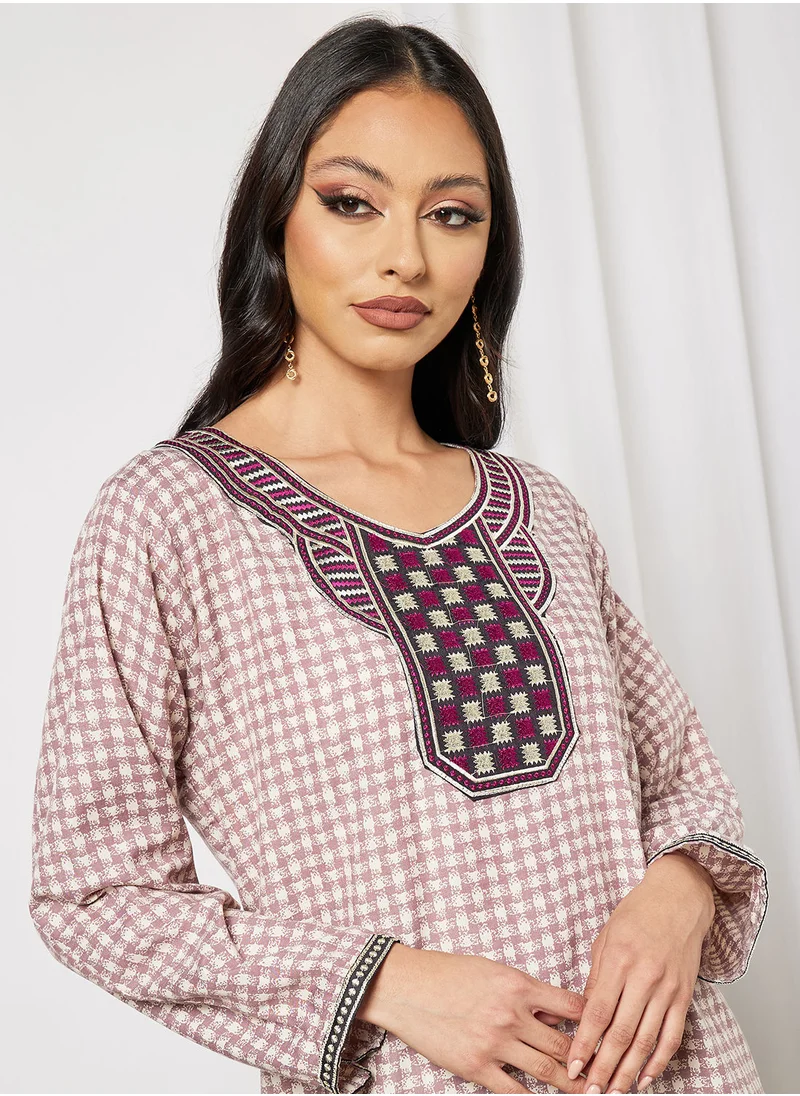 هانا آند سارا جلابية طويلة وعصرية