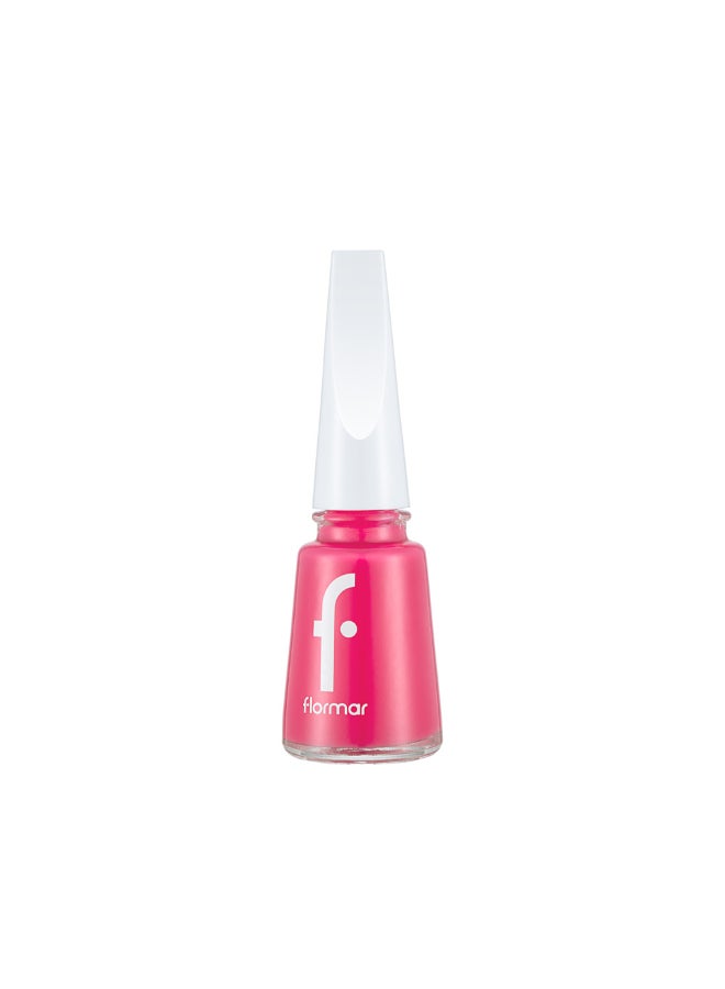 flormar Classic Nail Enamel 058 Bright Rose - Image 1