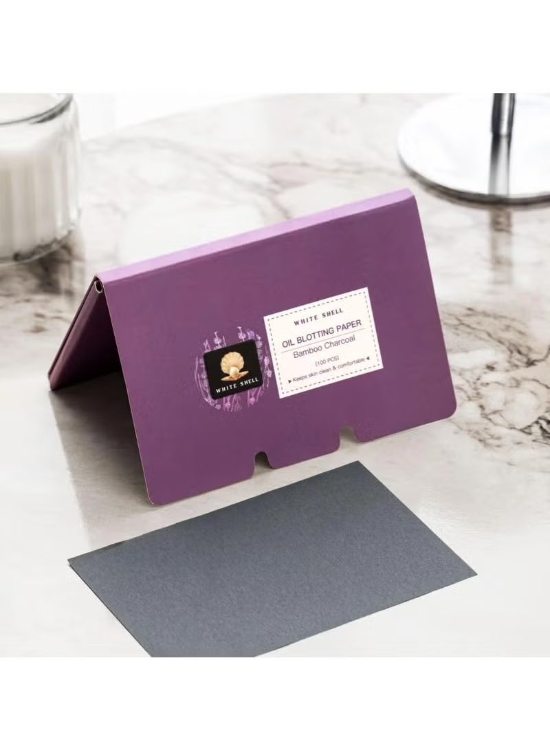 وايت شيل ورق امتصاص الدهون من وايت شل - 100قطعة - Image 4