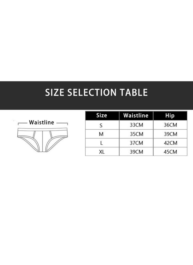 YUAITIANSHI - Brief for Men Breathable Comfortable Skin-Friendly Soft Stylish Bulge Pouch Short Underwear for Male 1 Pack - Image 1