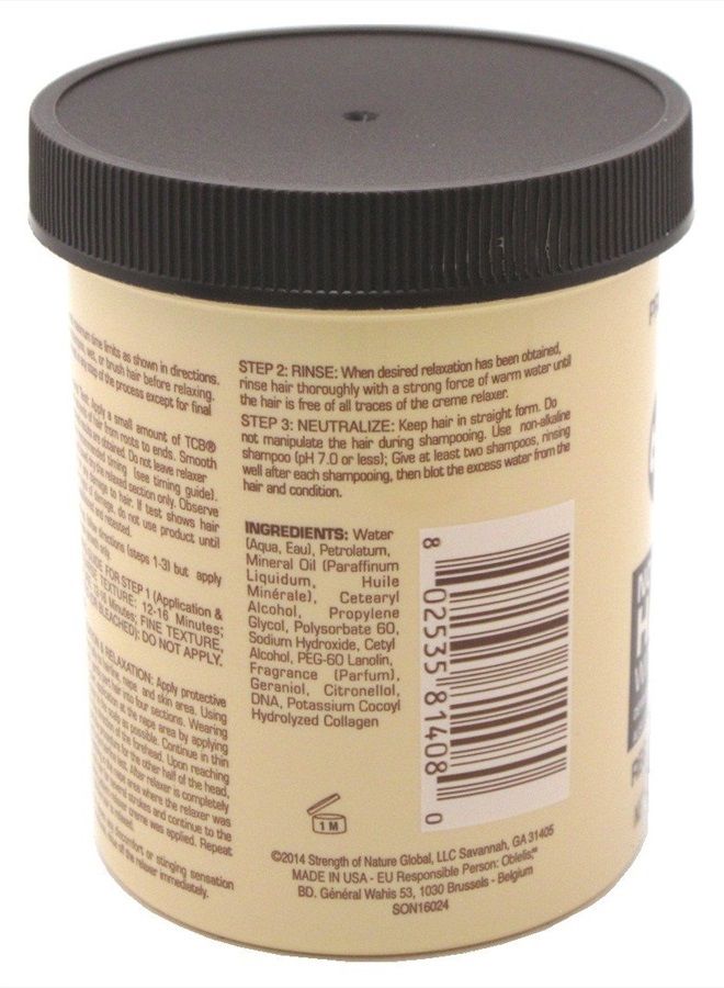 TCB No Base Hair Relaxer Creme Regular, 7.5 Ounce - Image 2