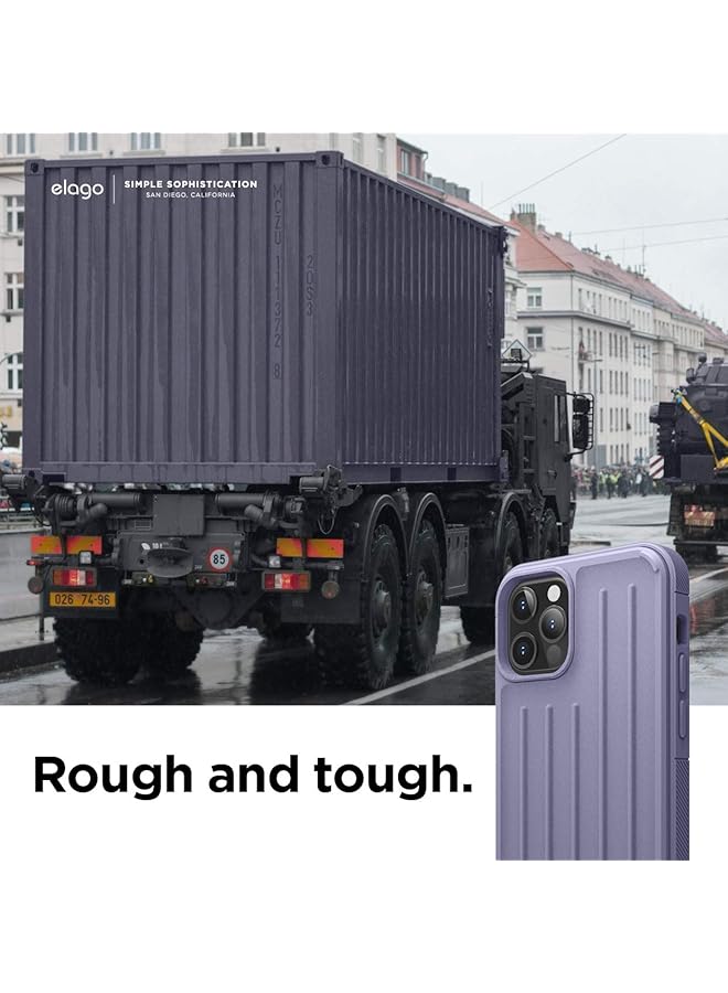 Elago Armor Case For Iphone 12 Pro 6.1 Inch Lavender Grey - Image 2