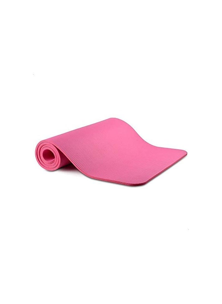 QSHOP Ultimate Premium Non-Slip 10mm Yoga Mat with Attachment Pouch Perfect for High Intensity Interval Training, Pilates, Yoga and Many Other Home Workouts from QShop®️  - Image 2