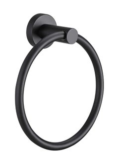 Matte Black Towel Ring for Bathroom 1 Pack, Kitchen Bath Towel Holder Hangers Wall Mount Heavy Duty Storage Stainless Steel - pzsku/ZFA76F67B75F5F9DDD6AFZ/45/_/1740909184/ed5d797b-5394-4d9e-8d5c-2102e736a9eb