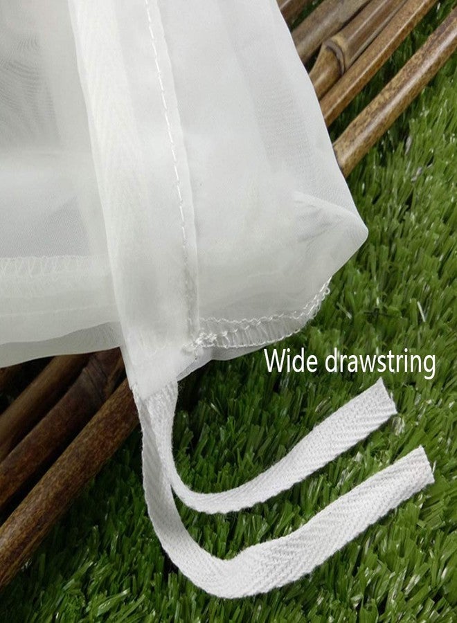 WREWING Filter Bag, Wrewing Food Grade 100 Mesh Straining Bag Large Strainer for Hops Grains Home Brewing Fermenting Accessory (40x45cm) - Image 4