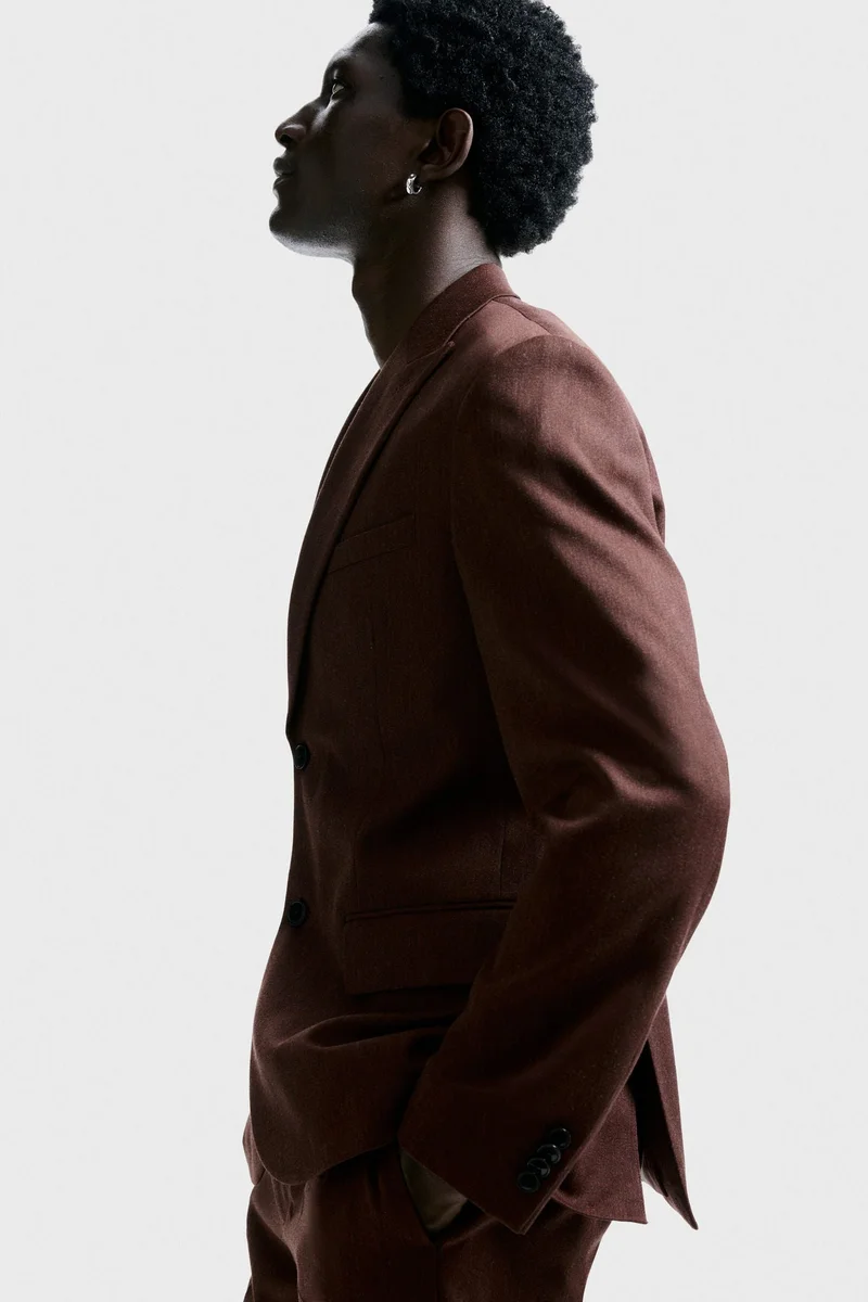 H&M  Regular Fit Single-breasted jacket for Men | Best Price UAE