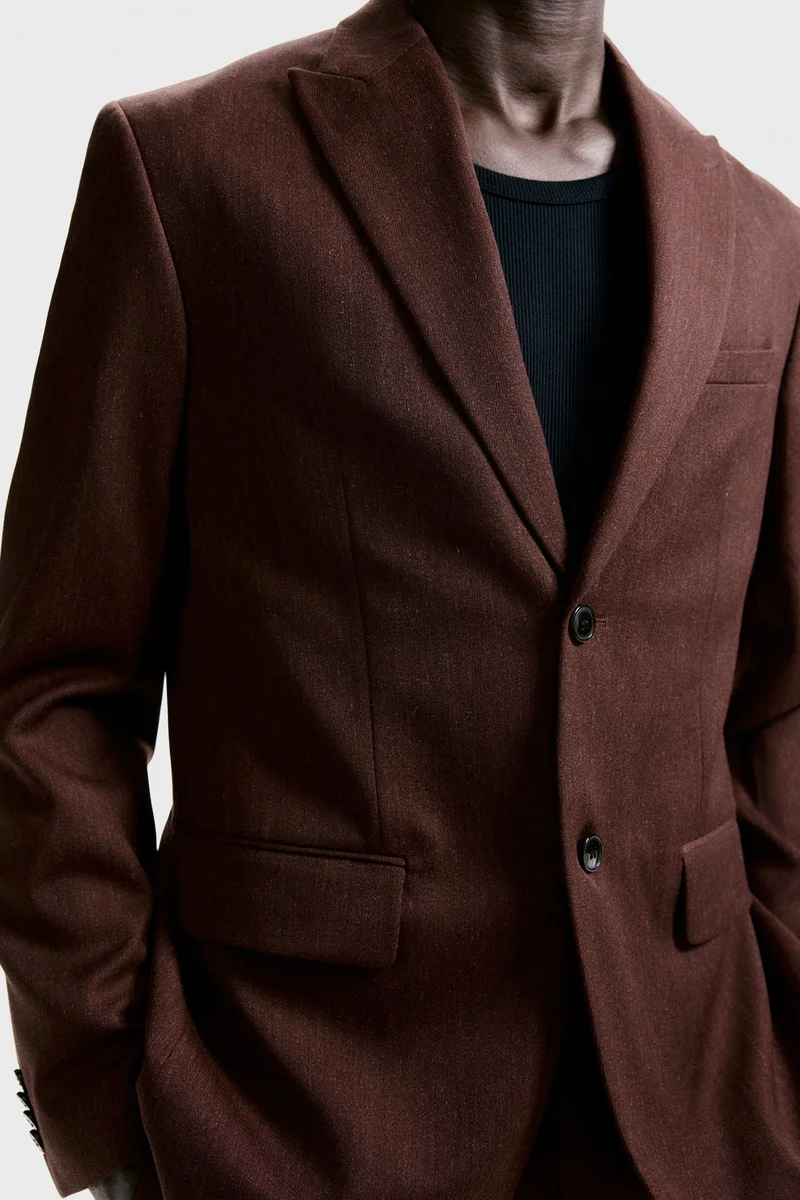H&M  Regular Fit Single-breasted jacket for Men | Best Price UAE