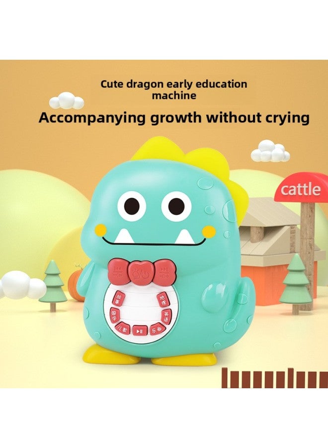 Infant Early Education Machine Children Story Machine Baby Children's Song Music Player Educational Enlightenment 0 1 Year Old 2 Toys 3-Color:Cute Dragon Story Machine-rechargeable Version (free Lanyard) - Image 4
