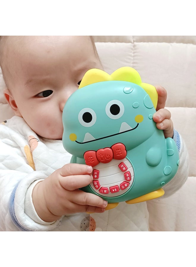 Infant Early Education Machine Children Story Machine Baby Children's Song Music Player Educational Enlightenment 0 1 Year Old 2 Toys 3-Color:Cute Dragon Story Machine-rechargeable Version (free Lanyard) - Image 5