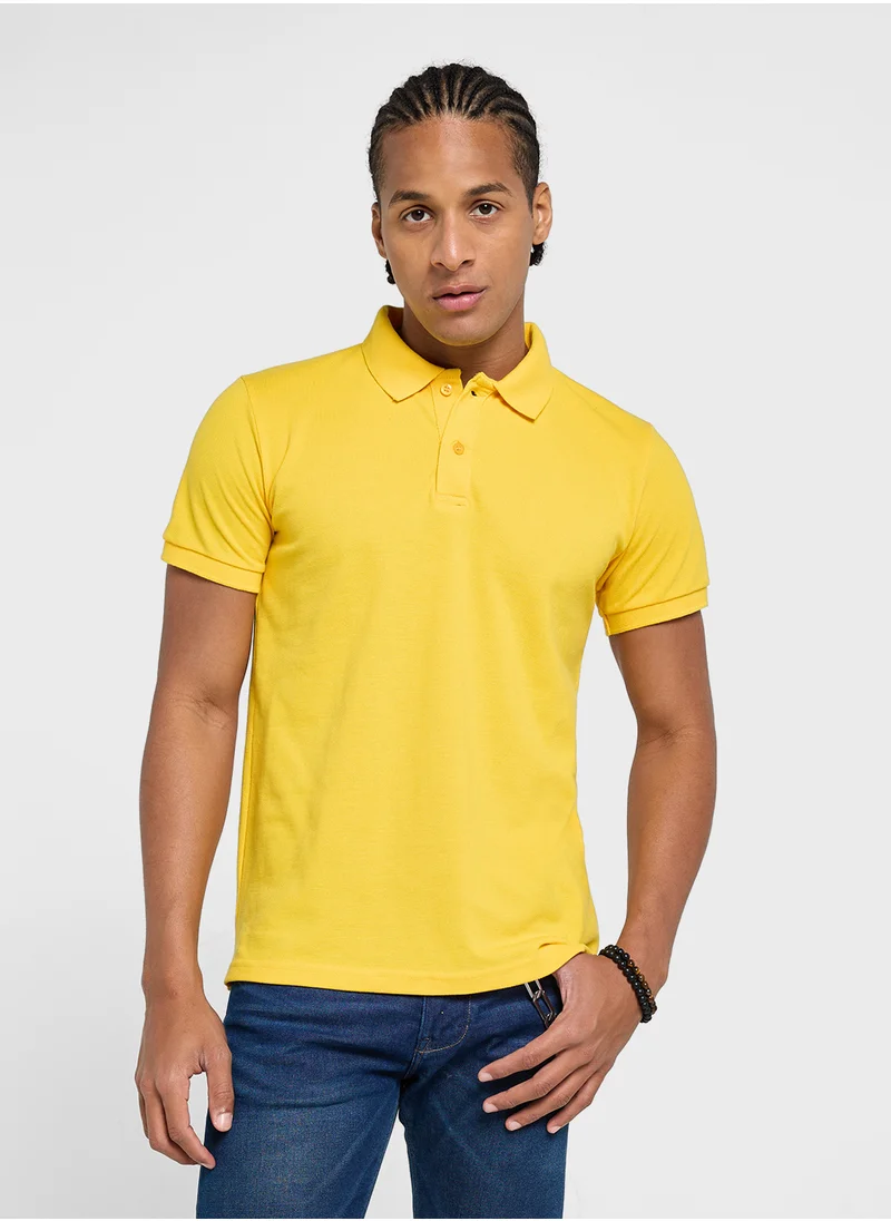 سفنتي فايف بيسيكس Basic Polo Shirt