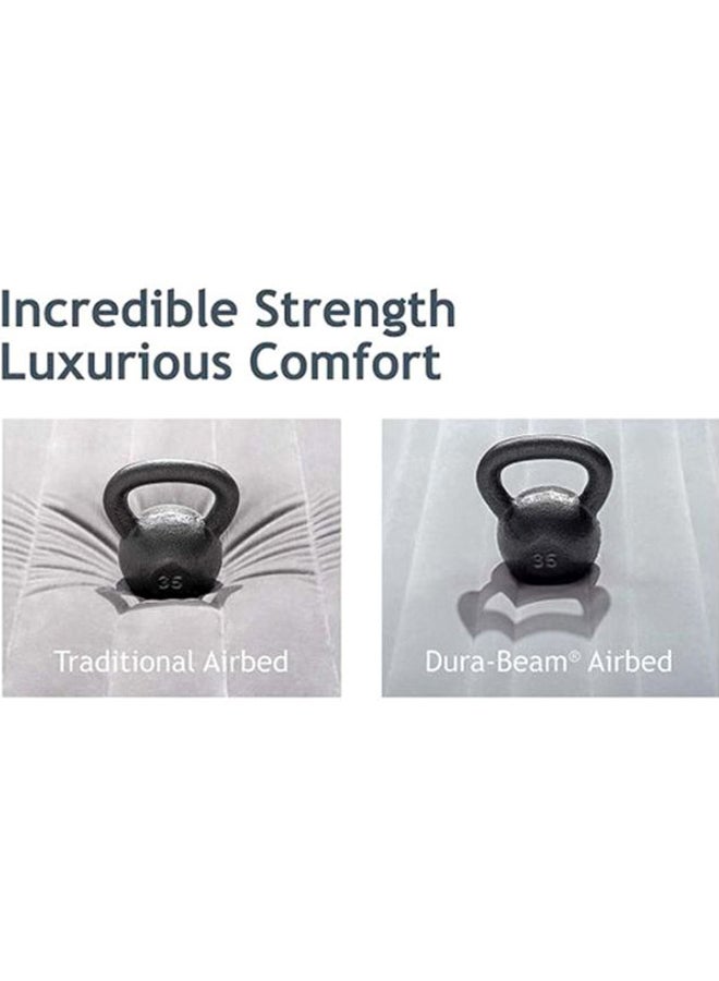 INTEX Dura Beam Plus Series Comfort Plush fiber Multicolour Queen - Image 4