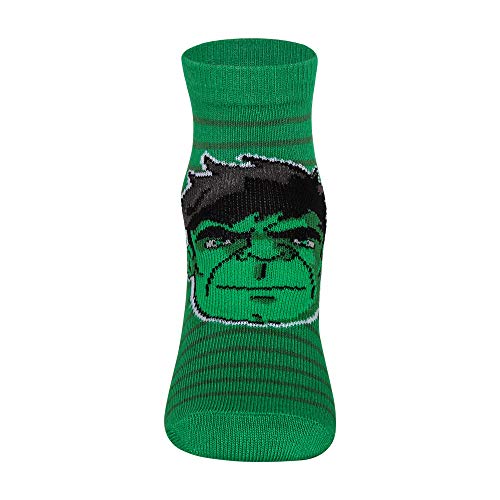 Supersox Ankle Disney Avenger Ankle Length Socks for Kids, Made with Breathable, Anti Odour & Moisture Absorbent Combed Cotton with a Extra Durable Welt, Ideal For All Day Wear (Pack Of 5), Assorted - Image 4