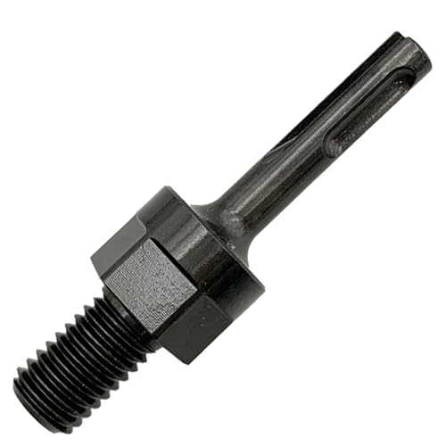 EDiamondTools 5/8"-11 Male to SDS Plus Core Drill Adapter for Core Bits. Heat-treated steel with high strength for longer durability. - Image 1
