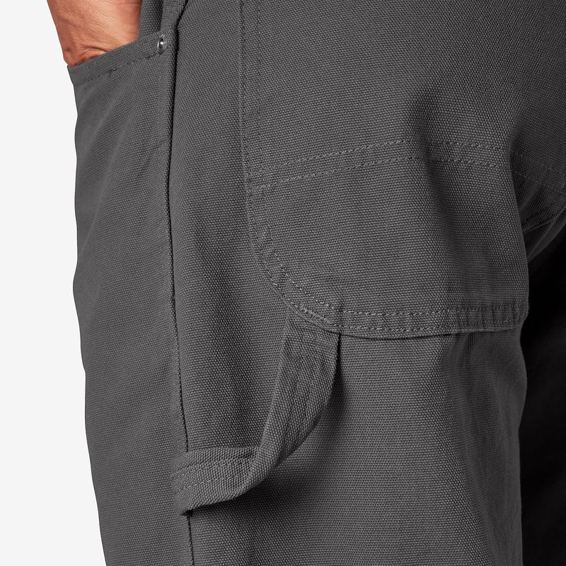 Dickies Men's Relaxed Fit Straight-Leg Duck Carpenter Jean in Slate - 36W x 32L - Image 5