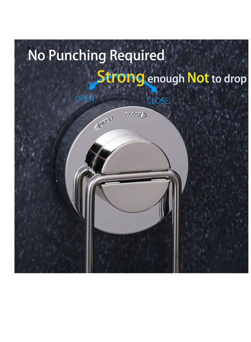 Excefore 2 Tier Soap Holder for Shower Wall, Stainless Steel Bar Soap Holder for Shower Wall, Powerful Adhesive No Drilling Shower Soap Holder, Suitable for Shower Bathroom Bathtub Kitchen - Image 2