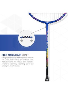 Air Force 80 Lite Carbon Fibre Strung Badminton Racket with Full Racket Cover | For Intermediate Players | 80 grams | Maximum String Tension - 30lbs - pzsku/ZFA777A83F9BDFF6FD395Z/45/_/1694581091/7e0f3911-856e-4df7-b483-be0f8f3371d6