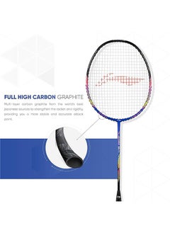 Air Force 80 Lite Carbon Fibre Strung Badminton Racket with Full Racket Cover | For Intermediate Players | 80 grams | Maximum String Tension - 30lbs - pzsku/ZFA777A83F9BDFF6FD395Z/45/_/1694581093/a823a07a-7f62-4d51-88ce-fd8ccceae294