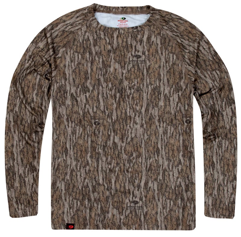 Mossy Oak mens Camo Hunting for Men Long Sleeve Shirt Bottomland XLarge US - Image 2