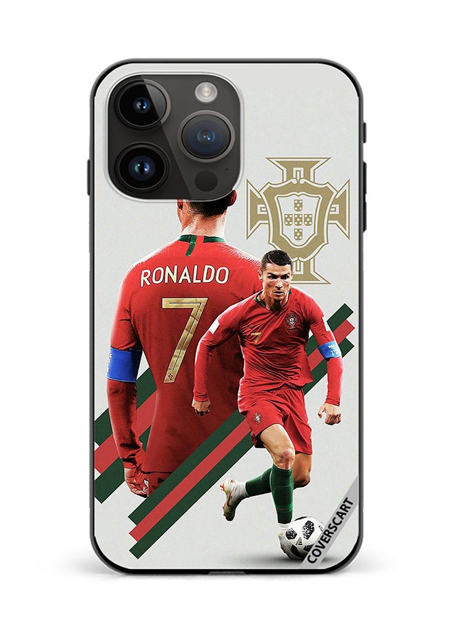 COVERSCART Protective Case Cover For Apple iPhone 15 Pro Max Ronaldo Design Multicolour - Image 1
