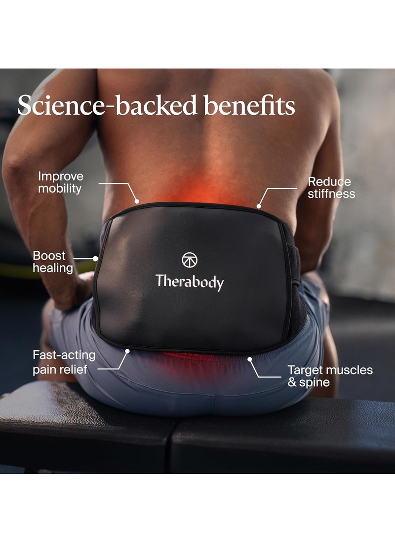 Therabody ThermBack LED by Therabody – 4-in-1 Back wrap with Heat, far Infrared, Vibration, and LED Light therapies for Fast-Acting Lower Back Pain Relief  - Image 2
