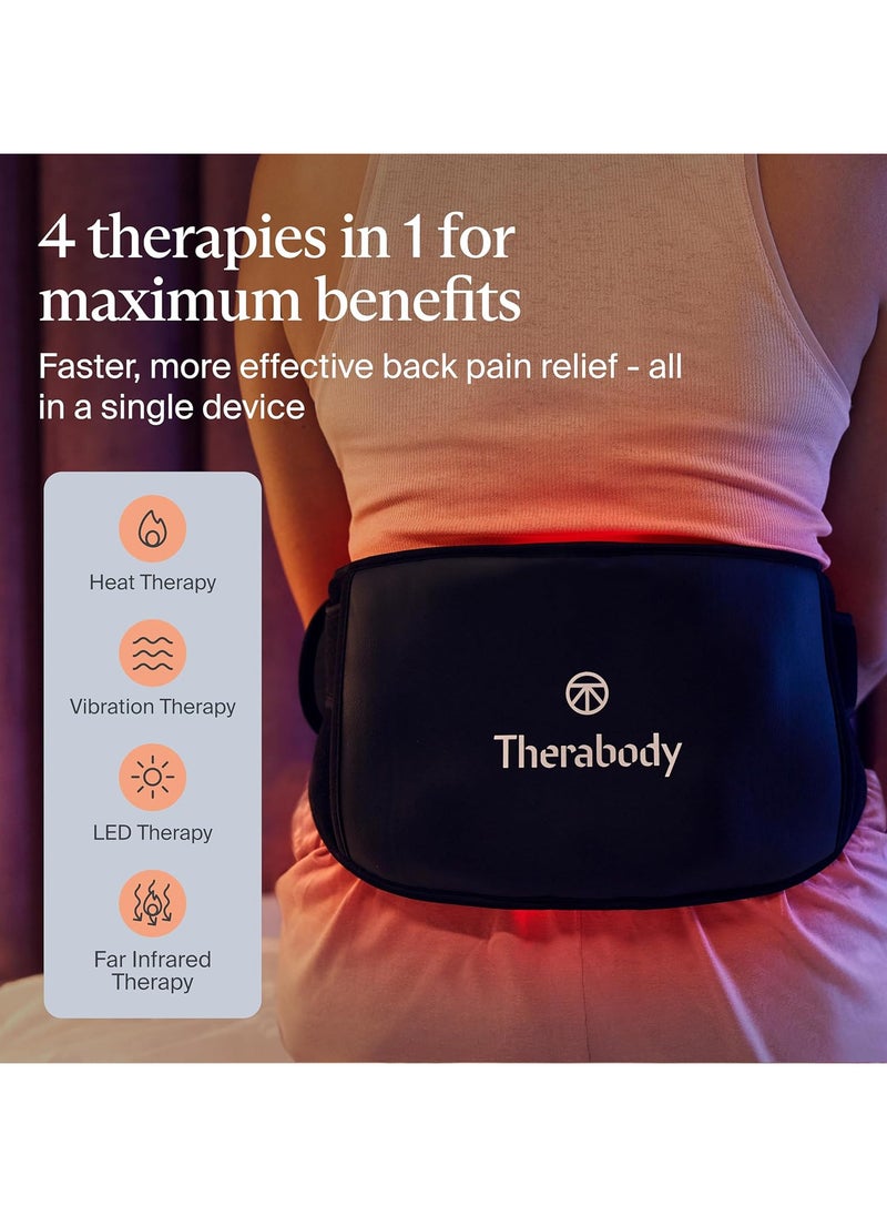 Therabody ThermBack LED by Therabody – 4-in-1 Back wrap with Heat, far Infrared, Vibration, and LED Light therapies for Fast-Acting Lower Back Pain Relief  - Image 3