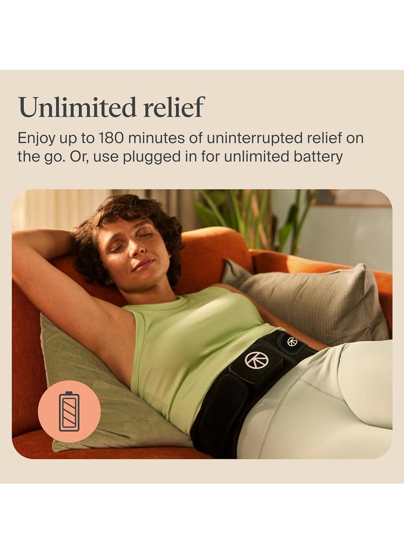 Therabody - ThermBack LED by Therabody – 4-in-1 Back wrap with Heat, far Infrared, Vibration, and LED Light therapies for Fast-Acting Lower Back Pain Relief - Image 1
