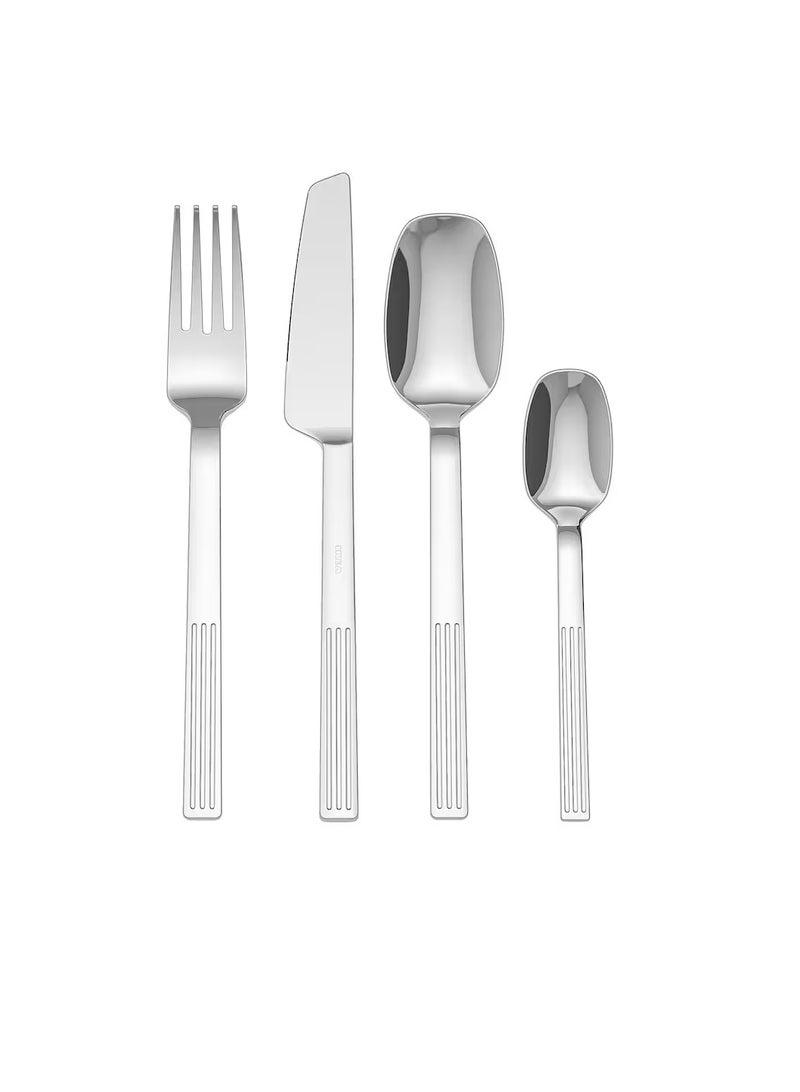 24-piece cutlery set, stainless stee - Image 3