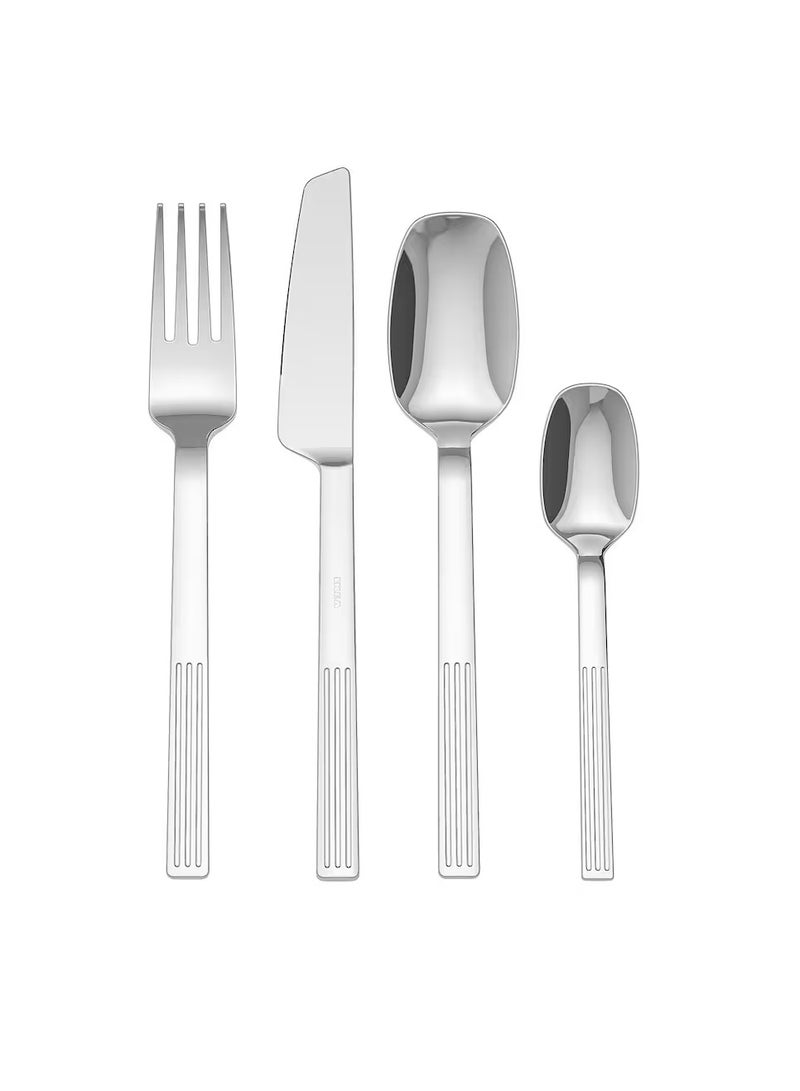 24-piece cutlery set, stainless stee - Image 1