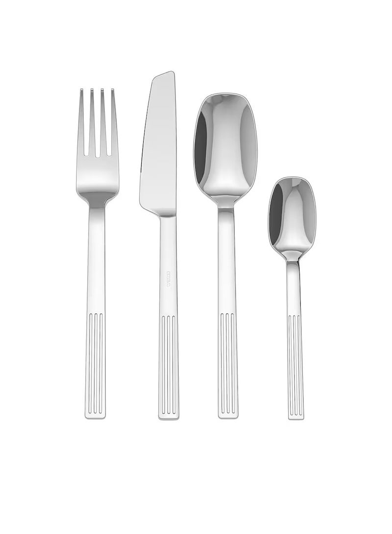 24-piece cutlery set, stainless stee - Image 2