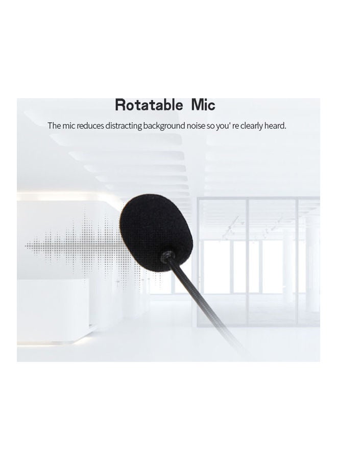 NIBEMINENT SY490MV Wired Headset With Microphone Black - Image 3