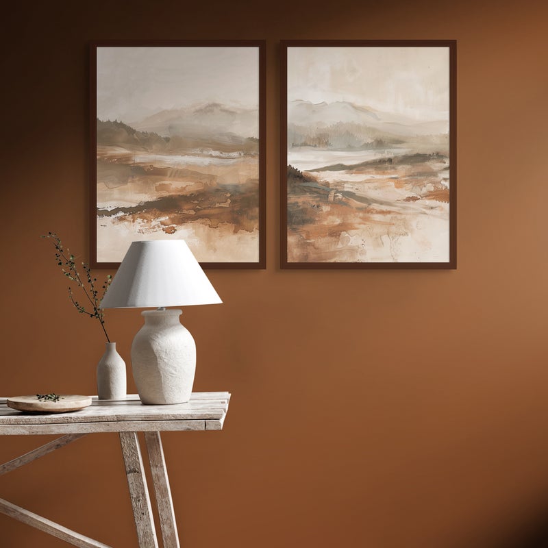 آرت دیکور  طباعة فنية مؤطرة بورتريه لفن جداري تجريدي حديث للمنزل، غرفة المعيشة، أو المكتب – لوحات فنية معاصرة بتصميم تجريدي بسيط لغرفة النوم، الاستوديو، وديكور المنزل. - Image 2