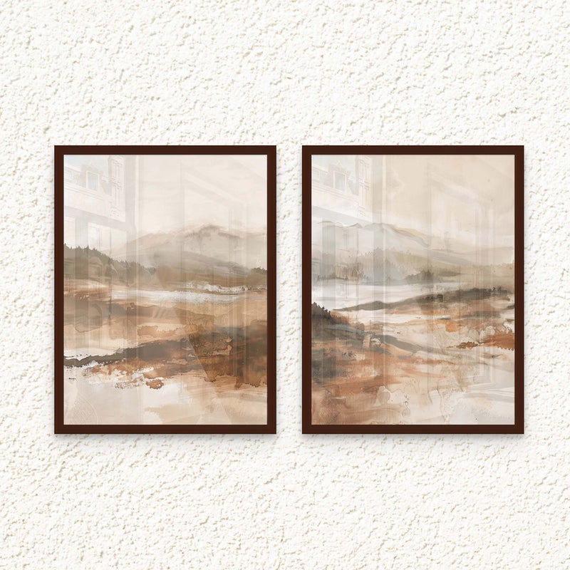 آرت دیکور  طباعة فنية مؤطرة بورتريه لفن جداري تجريدي حديث للمنزل، غرفة المعيشة، أو المكتب – لوحات فنية معاصرة بتصميم تجريدي بسيط لغرفة النوم، الاستوديو، وديكور المنزل. - Image 1