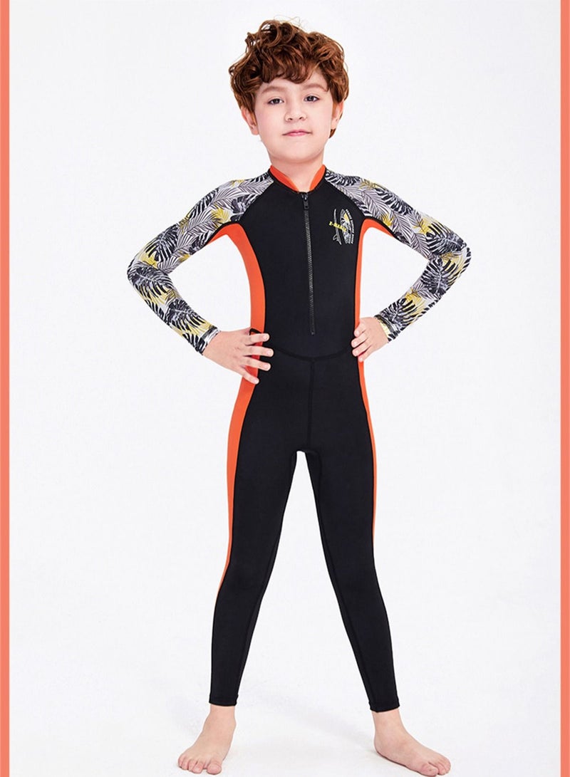 DIVE & SAIL Keep Warm Children Diving Suit Three-layer High Elastic Wetsuit For Boys - Image 1