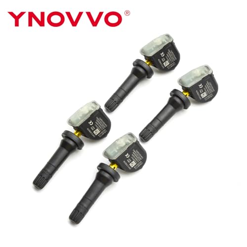 Ynovvo 4pcs Tire Pressure Monitor System Sensor 433Mhz TPMS Tire Sensors Replacement for OEM 13598773 13589601 13506028 13594222 13512347 13516165 - Image 2