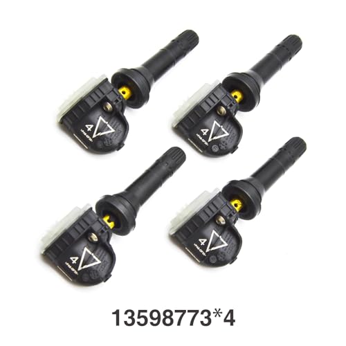 Ynovvo 4pcs Tire Pressure Monitor System Sensor 433Mhz TPMS Tire Sensors Replacement for OEM 13598773 13589601 13506028 13594222 13512347 13516165 - Image 4
