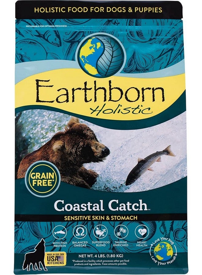 Earthborn Coastal Catch Dry Dog Food 4 Pound - Image 1