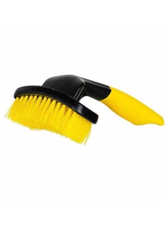 RHINOMOTIVE RHINOMOTIVE - CURVED TYRE BRUSH 6 inches Yellow and Black  - Image 2