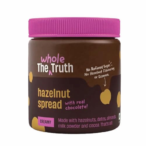 The Whole Truth - Hazelnut Spread - Creamy - 200g | No Palm Oil | No Preservatives | No Artificial Flavour - Image 1
