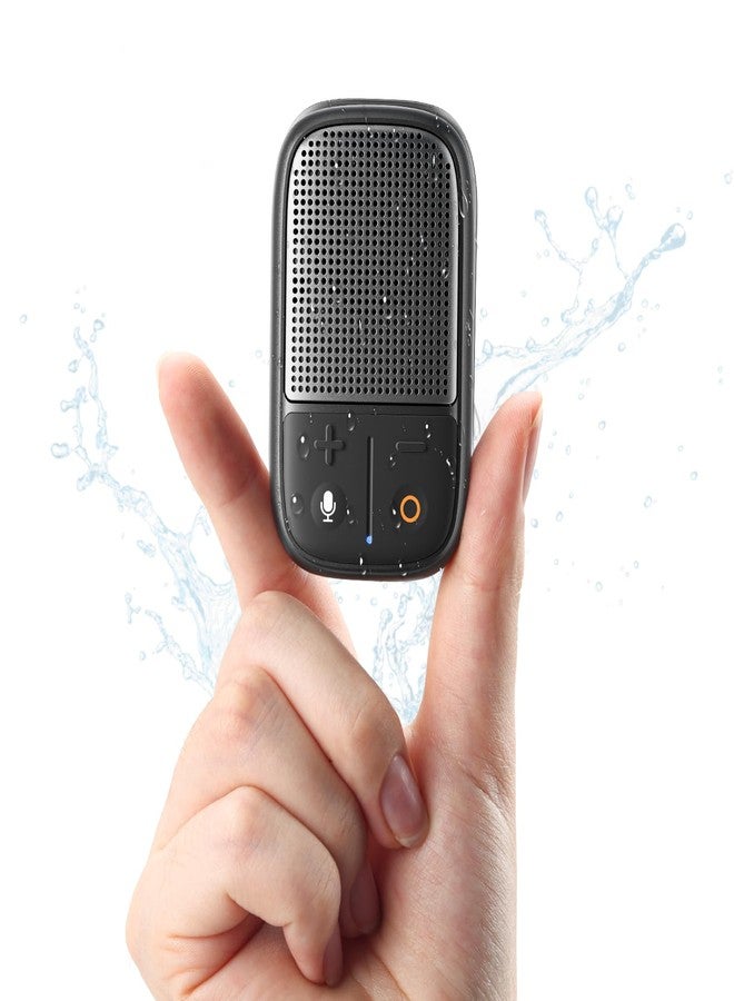 SUPERONE 2026 Upgrade Wearable Bluetooth Speaker with Voice Assistant & Mic, IPX7 Waterproof Clip-on Portable Speaker, TWS Pairing, Up to 30H of Play, Supports Siri/Google/Alexa - Image 1