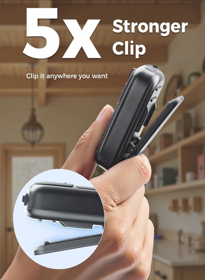 SUPERONE 2026 Upgrade Wearable Bluetooth Speaker with Voice Assistant & Mic, IPX7 Waterproof Clip-on Portable Speaker, TWS Pairing, Up to 30H of Play, Supports Siri/Google/Alexa - Image 5