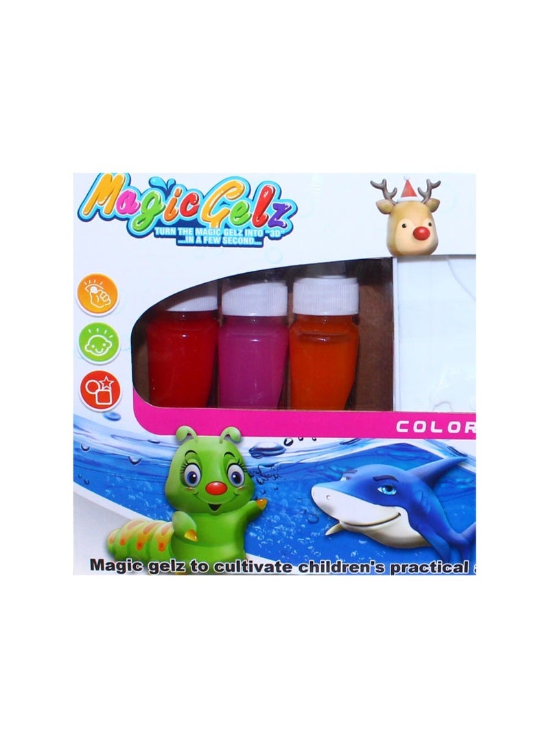 Prime Magic Gelz Creative Craft Kit – 6 Colors – Model 368 - Image 3